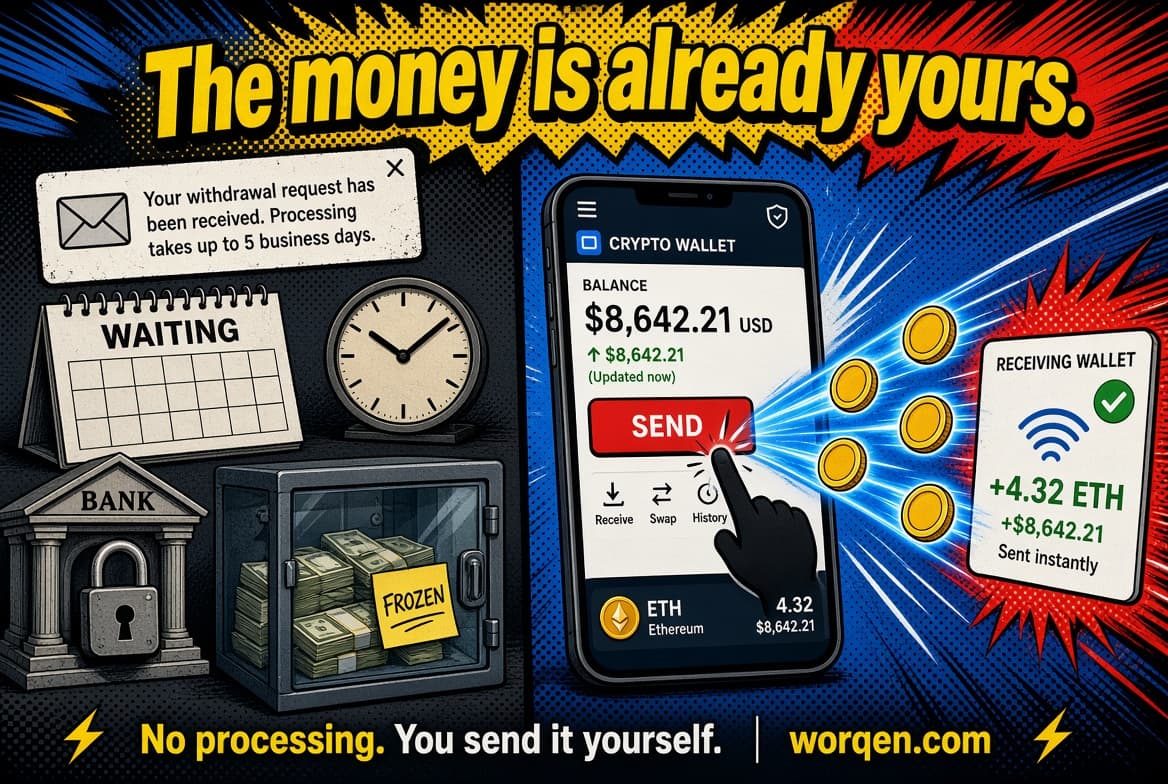 How to get your money out of Worqen