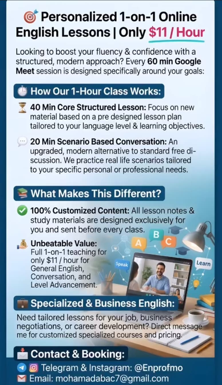 online English Teacher